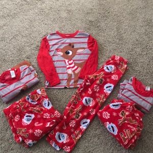 Family Rudolph PJs!